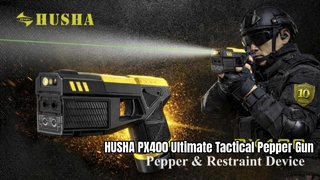 HUSHA PX400 Taktik Biber Gazı ve Kısıtlama Cihazı