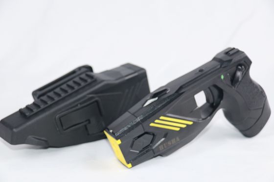 satın al HUSHA TX100P Bluetooth Stun Gun, BWC etkinleştirme, su geçirmez IP57 ve 55KV çıkış voltajı ile kanun uygulayıcıları için Çevrimiçi üretim